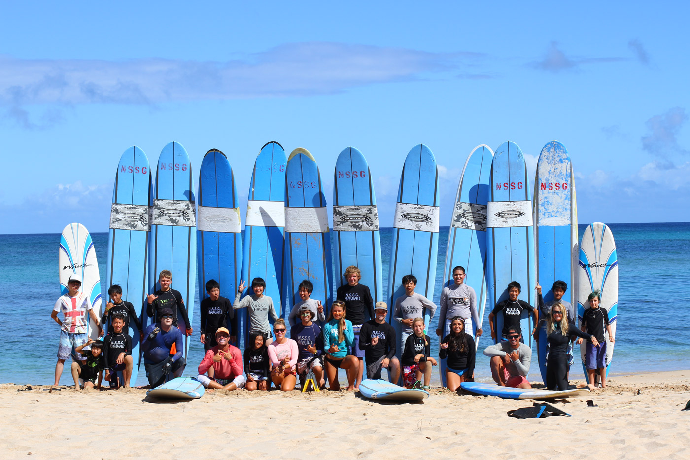 Learn to surf with NSSG Summer Surf Camps