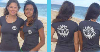 North Shore Surf Girl T-shirts